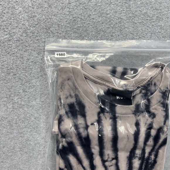 HUF Tie Dye T-Shirt Men’s Large Gray Black Streetwear Skate Graphic - Picture 10 of 10